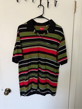Supreme Croc Velour Zip Polo ポロシャツ Supreme | Shirts | Supreme Croc Velour Zip Polo Navy | Poshmark